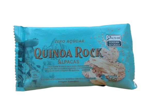 Crispy de Quinoa com Chocolate Branco Zero Açúcar SG Alpacas 16g*Val310824