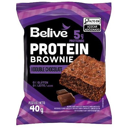 Brownie 5G Protein Double Chocolate SG Belive 40g*Val.120924