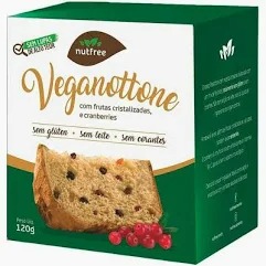 Mini Panetone de Frutas e Cramberries SGSL  e Vegano Nutfree 120g *Val 090126