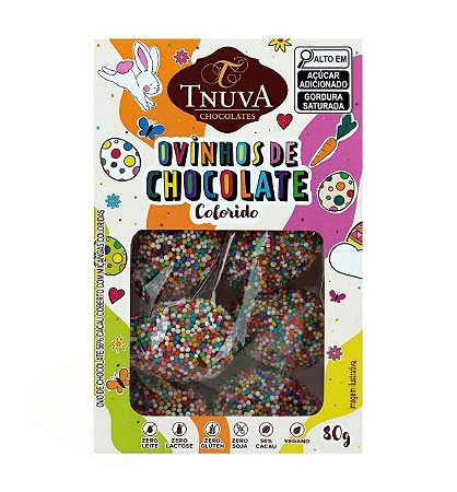 Mini Ovinhos de Chocolate Sem Glúten e Vegano Tnuva 80g *Val.010626