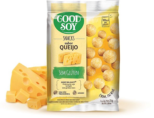 Snacks Queijo SG Good Soy 25g *Val.010325