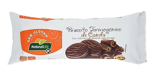 Biscoito de Canela coberto com Chocolate SG NaturalLIfe 140g  *Val. 270524