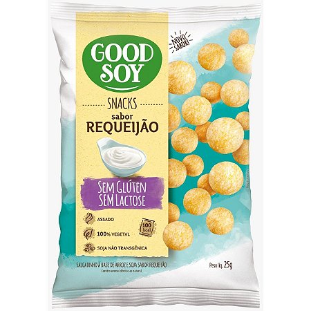 Snacks Requeijão SG Good Soy 25g *Val.170425