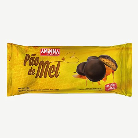 Biscoito Pão de Mel SG Aminna 100g *Val.080624
