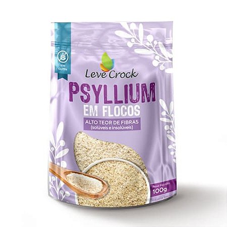 Psyllium Sem Glúten Leve Croc 100g *Val.200825