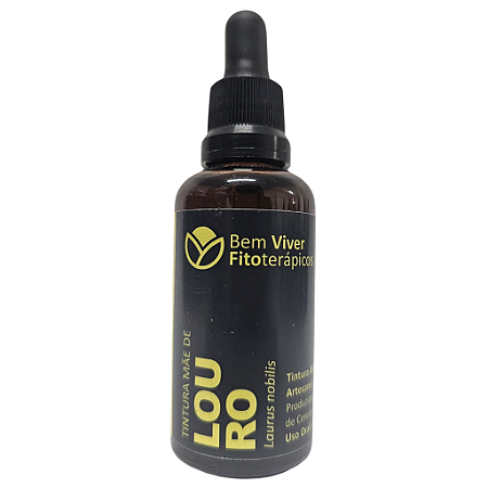 Tintura Mãe de Louro (Laurus nobilis) 50ml