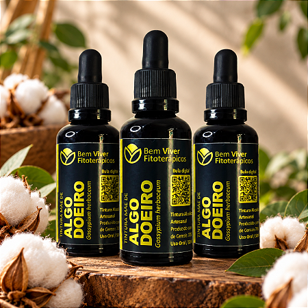 Extrato/Tintura Mãe de Algodoeiro (Gossypium herbaceum) 50ml