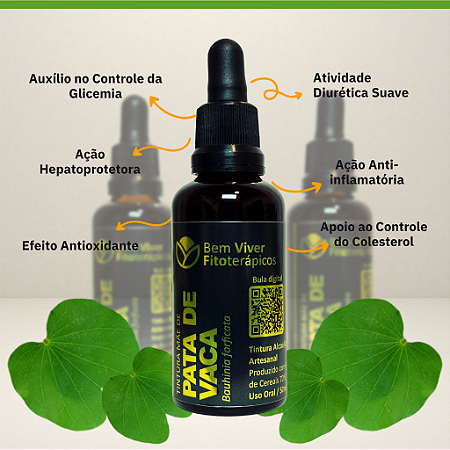 Tintura Mãe de Pata de Vaca (Bauhinia forficata) 50ml