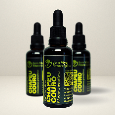 Extrato/Tintura Mãe de Chapéu-de-Couro (Echinodorus grandiflorus) 50ml
