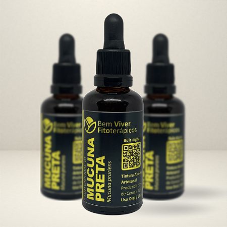 Extrato/Tintura Mãe de Mucuna Preta (Mucuna pruriens) 50ml