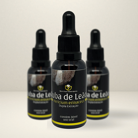 Extrato Premium de Juba de Leão (Hericium erinaceus) 30ml