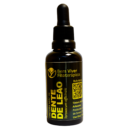 Tintura Mãe de Dente de Leão (Taraxacum officinale) 50ml