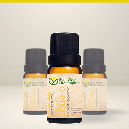 Óleo Essencial de Limão Siciliano (Citrus Limon) 10ml