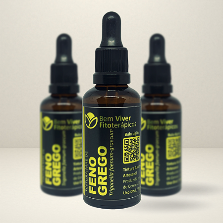 Extrato/Tintura Mãe de Feno Grego (Trigonella foenum-graecum) 50ml