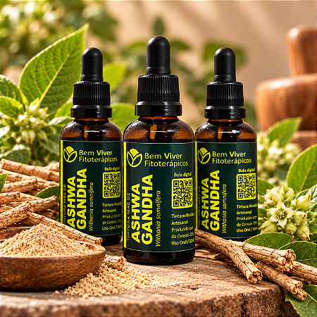 Extrato/Tintura Mãe de Ashwagandha (Withania somnifera) 50ml