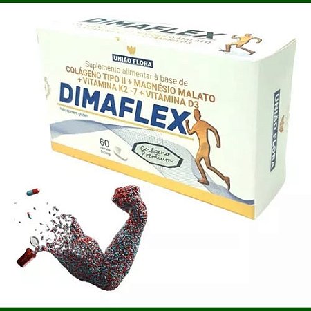 Dimaflex - Colágeno Premium - 60 caps - 590mg