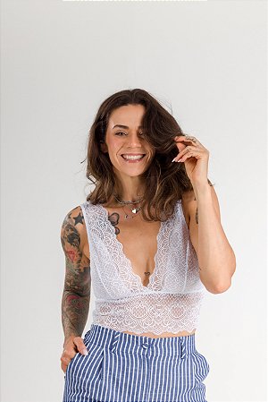 Top SUNSET | branco