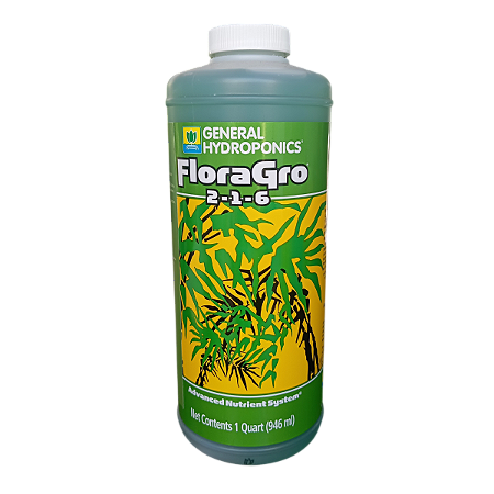 Fertilizante General Hydroponics Flora Gro 946ml