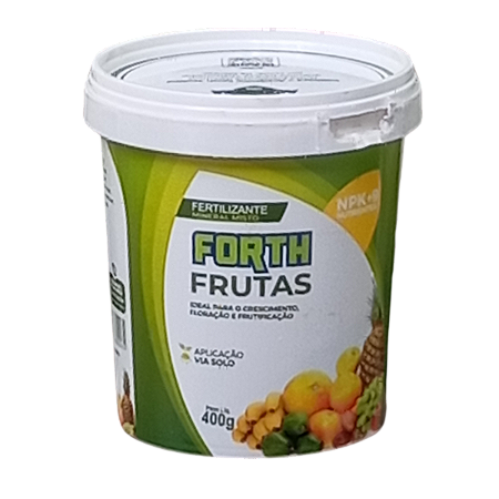 Fertilizante Frutas NPK+9 400g - Forth