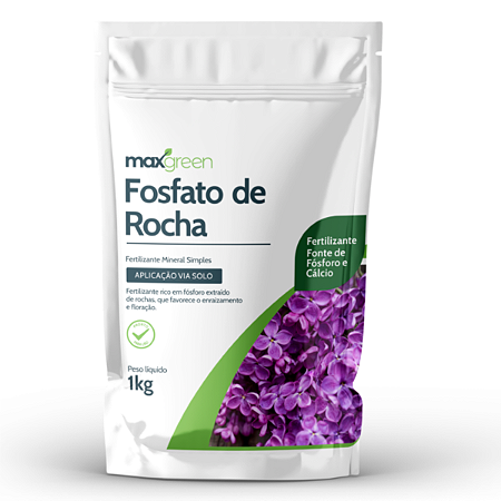 Fosfato de Rocha 1kg - Maxgreen