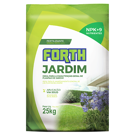 Adubo Fertilizante Forth Jardim NPK+9 - 25kg
