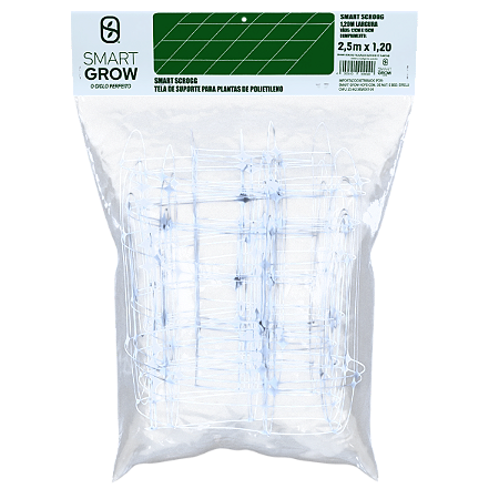 Smart Scrog - Rede de suporte para plantas 1,20m x 2,5m