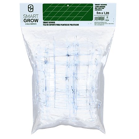 Smart Scrog - Rede de suporte para plantas 1,20m x 5m