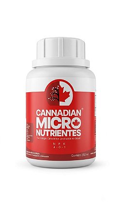 Fertilizante Cannadian Micro - NPK 4-0-1 (Parte C) - 250 mL