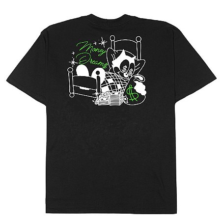 Camiseta Mais Corre "Money Dreams" Preta