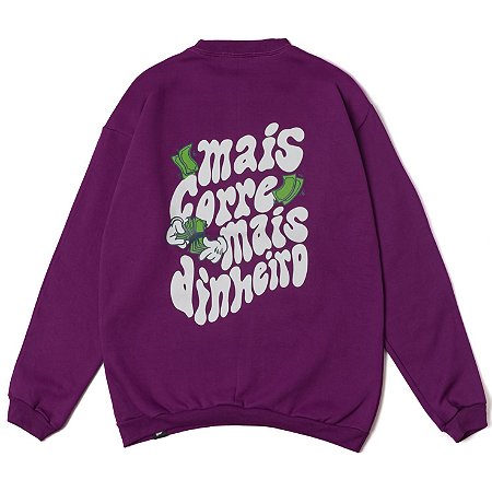 Moletom Careca MCMD "Counting" Roxo