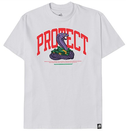 Camiseta MCMD "Snake" Branca