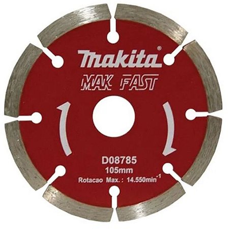 Disco Makita 8785 Corte Pedras Furo 20mm (Corte a Seco e Úmido)