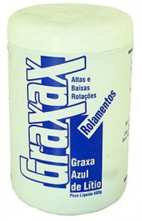 Graxa Azul Lítio - 500g (Rolamentos - Altas e Baixas Rotações)