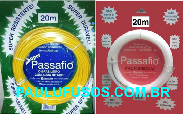 Passa Fio Comum ou Alma de Aço