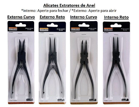 Alicate Extrator de Anel (Vendidos separadamente)