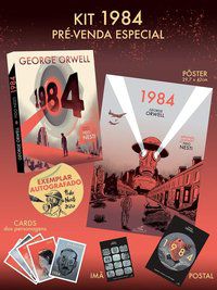 1984 (PRÉ-VENDA COM BRINDES E AUTÓGRAFO) - AUTOR(A): ORWELL, GEORGE