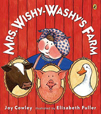 MRS. WISHY-WASHY S FARM - PUFFIN BOOKS - COWLEY, JOY