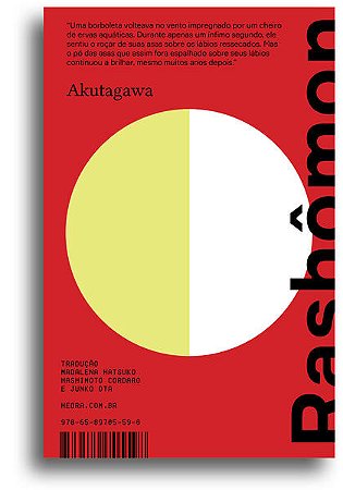 RASHÔMON - AUTOR(A): AKUTAGAWA, RYUNOSUKE