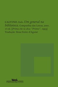 UM GENERAL NA BIBLIOTECA