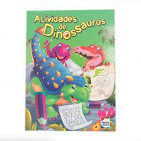 ATIVIDADES DE DINOSSAUROS: VOL.4 - LITTLE PEARL BOOKS
