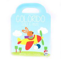 COLORIDO - COLE E PINTE: AZUL - UITGEVERIJ CUBERDON