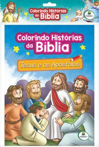 COLORINDO HISTÓRIAS DA BÍBLIA-KIT C/10 UND. - TODOLIVRO