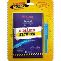 DIARIO SECRETO COM CANETA MAGICA - AZUL - AGLIARDI, VINICIUS