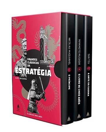 BOX GRANDES CLÁSSICOS DA ESTRATÉGIA - AUTOR(A): TZU, SUN
