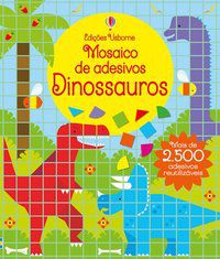 DINOSSAUROS: MOSAICO DE ADESIVOS - USBORNE PUBLISHING