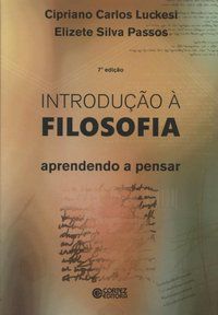 INTRODUÇÃO À FILOSOFIA - LUCKESI, CIPRIANO