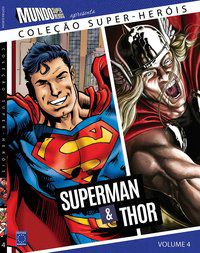 COLEÇÃO SUPER-HERÓIS VOLUME 4: SUPERMAN E THOR - EDITORA EUROPA