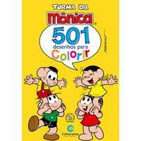 501 DESENHOS PARA COLORIR TURMA DA MONICA - MAURICIO DE SOUZA PRODUÇÕES