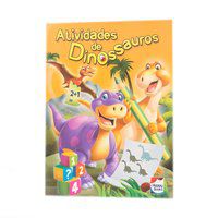 ATIVIDADES DE DINOSSAUROS: ALARANJADO - LITTLE PEARL BOOKS