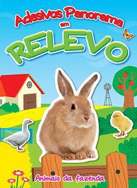 ANIMAIS DA FAZENDA : ADESIVOS PANORAMA EM RELEVO - YOYO BOOKS